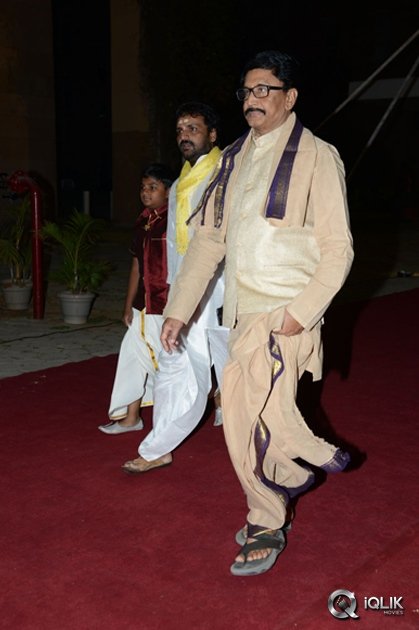 Celebs-at-Prasad-V-Potluri-Daughter-Half-Saree-Function